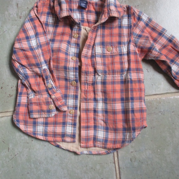 Size 2 Orange Button-down Shirt - Picture 6 of 6